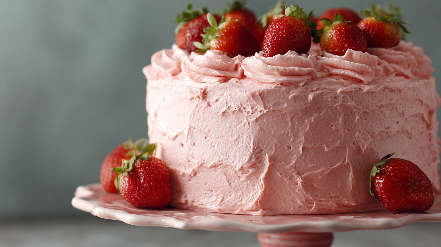 Versatile Strawberry Frosting: Perfect for Cakes, Cupcakes & More